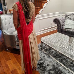 Indo Western Dhoti style outfit